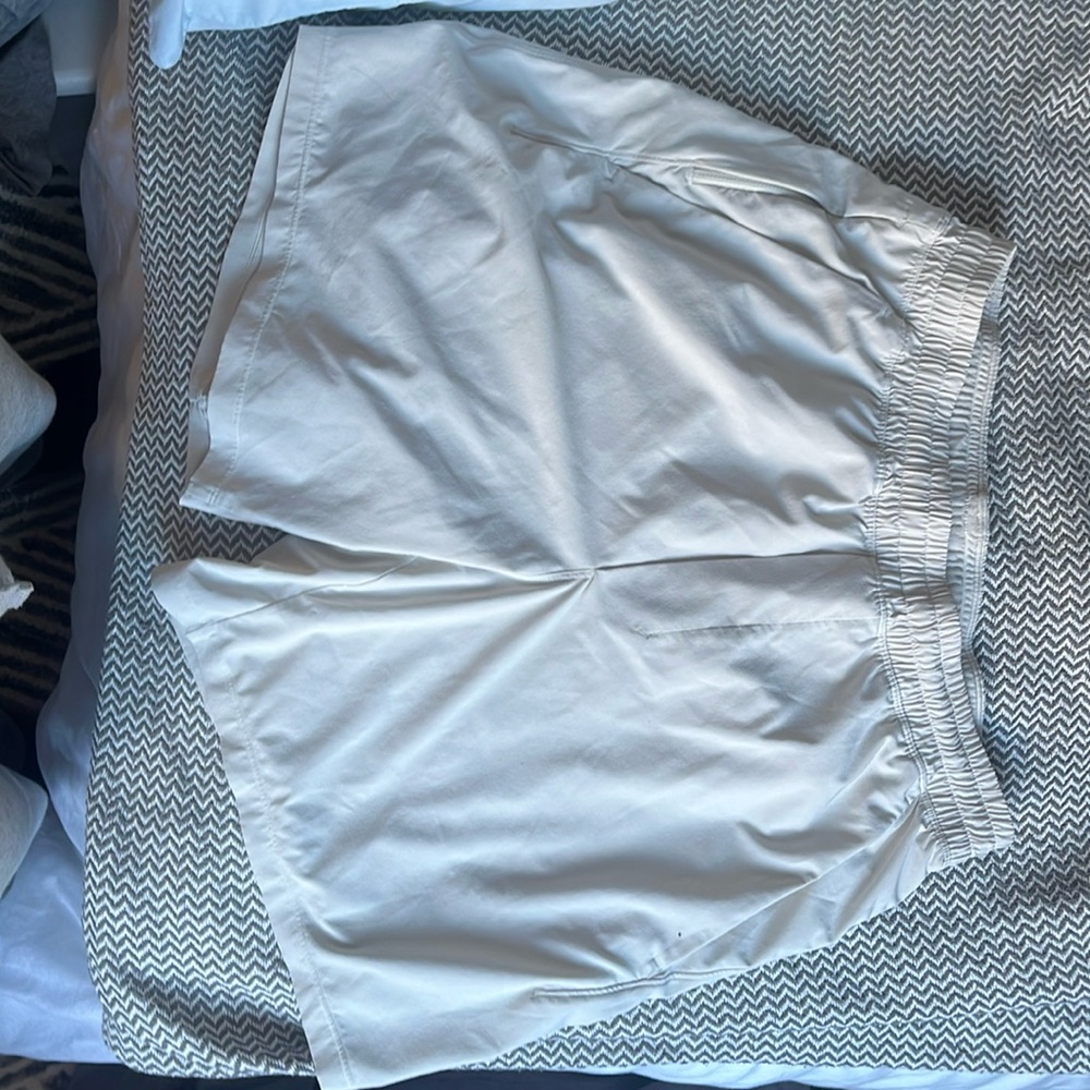 Lululemon white shorts